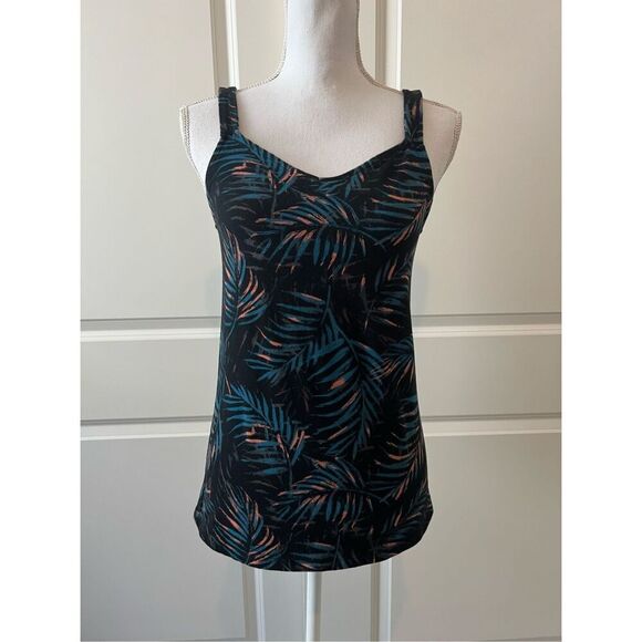 Torrid palm print tank top - Picture 1 of 5